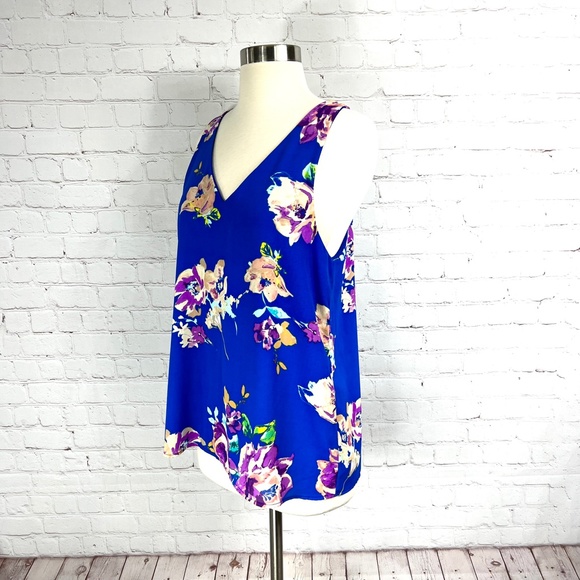 🏷️•|•EVERLY•| Pretty Anthro Floral Sleeveless Top ⏳ - Picture 5 of 12